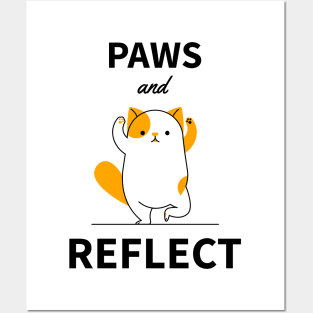 Paws and Reflect Posters and Art